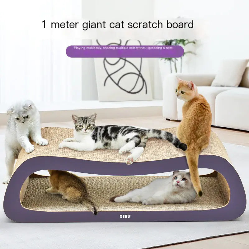 Large Corrugated Cat Scratching Board for Heavy Cats