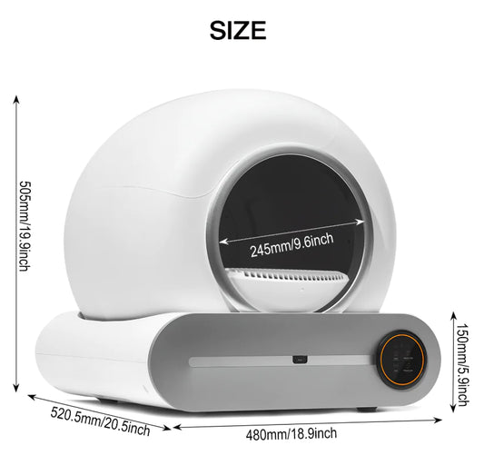 Smart Self-Cleaning Cat Litter Box